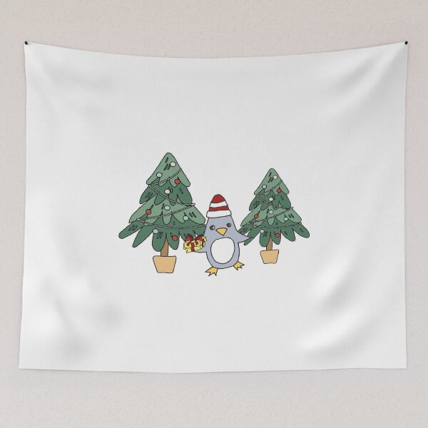 Item preview, Penguin Christmas Christmas Tree Gift Bird designed and sold by lsvds.