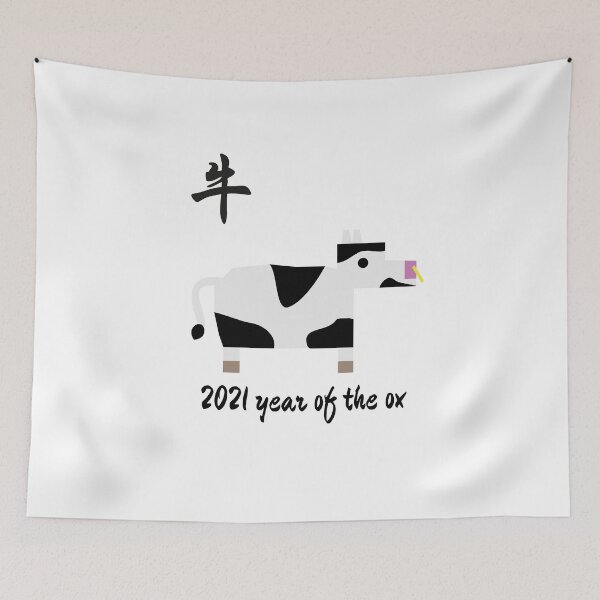 Item preview, Chinese zodiac ox designed and sold by DK-PODsolutions.