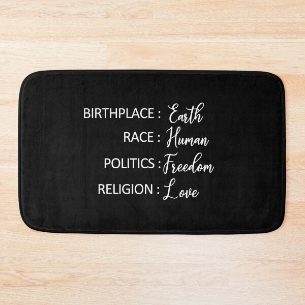 Item preview, Birthplace Earth Race Human Politics Freedom Religion Love Human Rights designed and sold by REApparelCo.