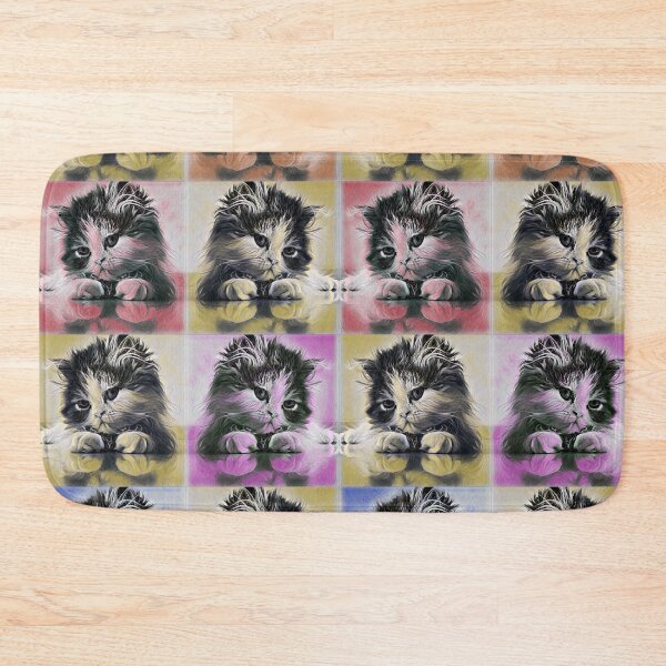 Item preview, Cute Kitten Pop Art designed and sold by MoonsmileProd.