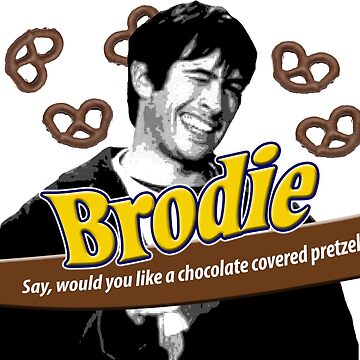 Brodie s Chocolate Covered Pretzels Tote Bag