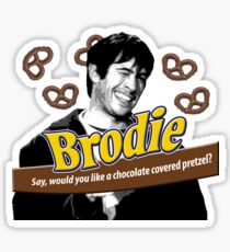 Brodie's Chocolate Covered Pretzels Sticker