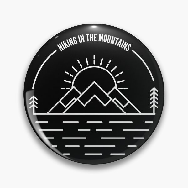 Item preview, Hiking In The Mountains White designed and sold by DarkHumorstore.