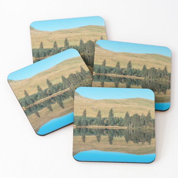 Item preview, The Beacons Reservoir with some spectacular reflections of the trees on the opposite side to where I was. designed and sold by Cameranick.