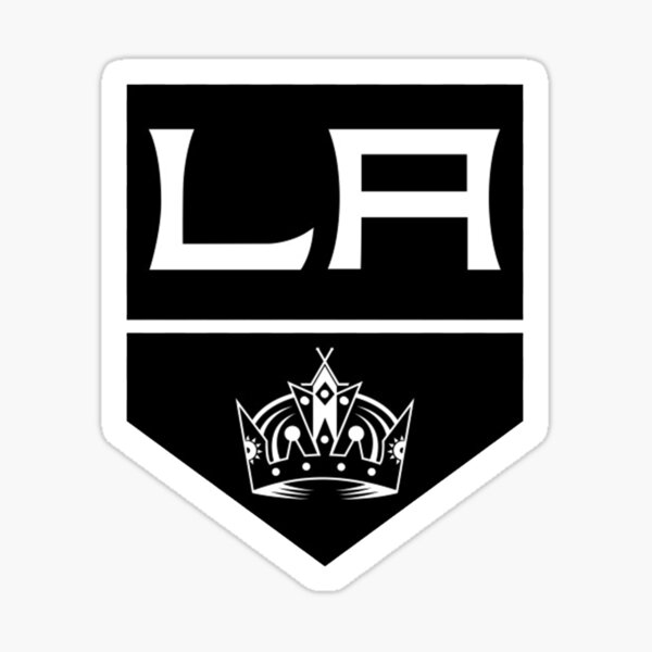 LA KINGS Crown Los Angeles Hockey Sports Sticker Decal