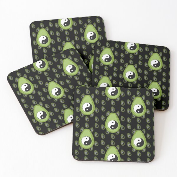 Item preview, Avocado Yin and Yang designed and sold by GreenSlate.
