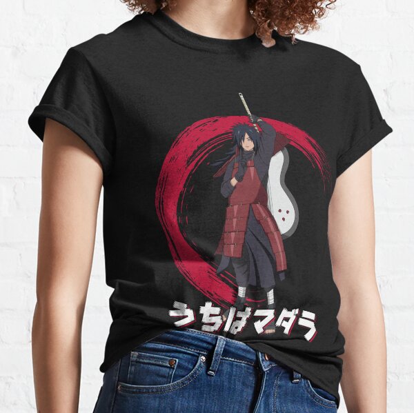 Madara Uchiha T Shirts Redbubble - nike akatsuki t shirt roblox