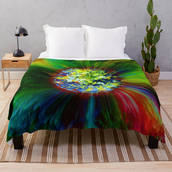 Item preview, Planet Earth Colorful Energy Pattern Artwork designed and sold by bobla25.