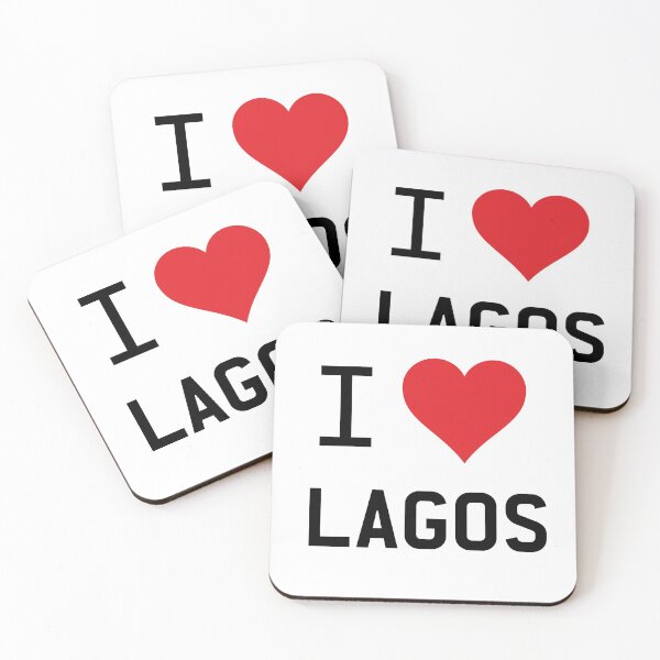 Item preview, I Love Lagos designed and sold by mugify.