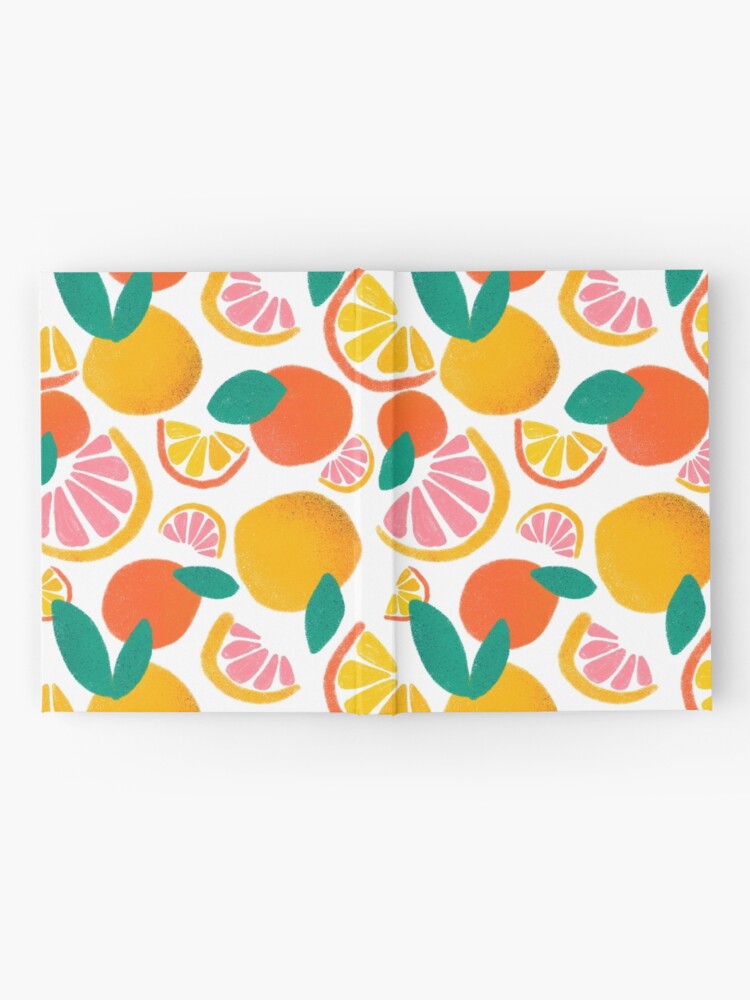 Hardcover Journal, Citrus designed and sold by emeraldlane