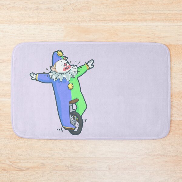 Item preview, clown on a unicycle designed and sold by dungareeboy.