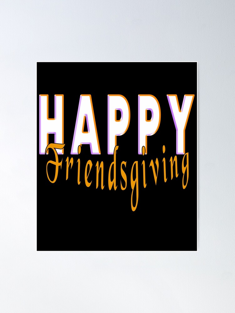 FRIENDSGIVING - Friendsgiving Banner - happy friendsgiving banner -  Thanksgiving Banner - Friendsgiving Decoration - Friendsgiving Decor