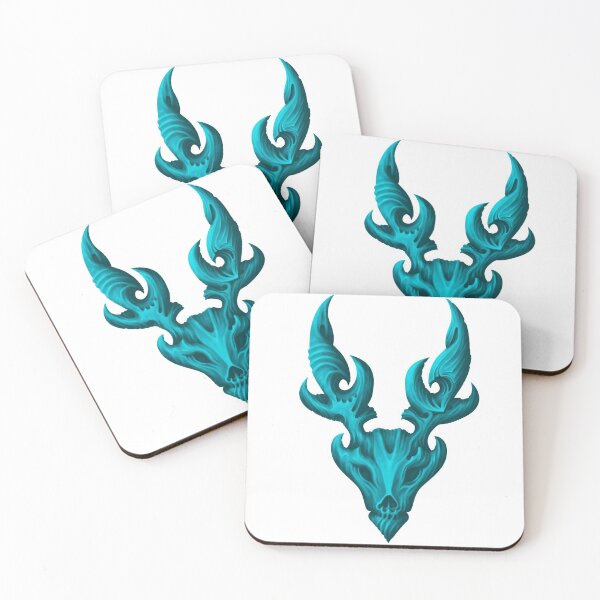 Item preview, deer skull art designed and sold by Hedgeh0g.