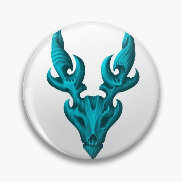 Item preview, deer skull art designed and sold by Hedgeh0g.