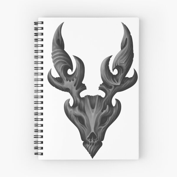 Item preview, deer skull art designed and sold by Hedgeh0g.
