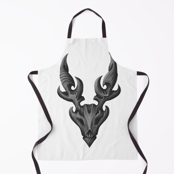 Item preview, deer skull art designed and sold by Hedgeh0g.