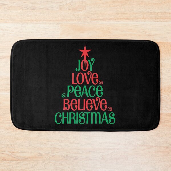 Item preview, Joy love peace believe christmas designed and sold by fanslovers.