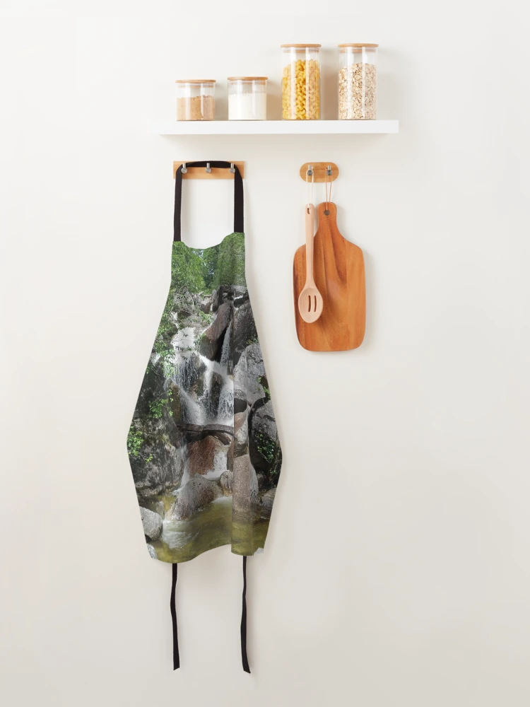 Thumbnail 4 of 6, Apron, Waterfall With Rocks And Ridges designed and sold by PLANTONE.