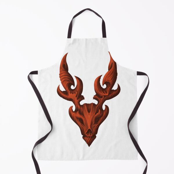 Item preview, deer skull art designed and sold by Hedgeh0g.