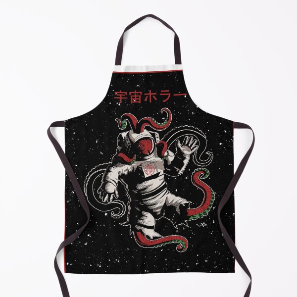 Item preview, Lovecraftian Japanese Octopus Astronaut In Outer Space designed and sold by Jason Roll.