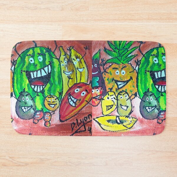 Item preview, Happy Tropical Fruits..  designed and sold by DLyonzArt.