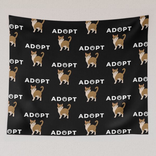 Item preview, Adopt a cat designed and sold by Stylekingdom.