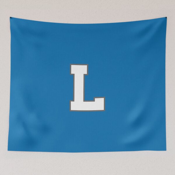 Item preview, Detroit - Letter L Helmet Face Mask designed and sold by Coollage.