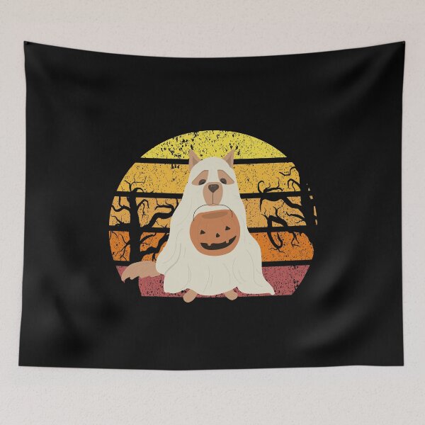 Item preview, Halloween Dog Meme Vintage designed and sold by tinypurpleland.
