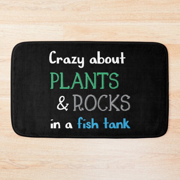 Artikelvorschau, Verrückt nach Pflanzen und Felsen in einem Aquarium - Aquascaping Quotes entworfen und verkauft von LookFrog.