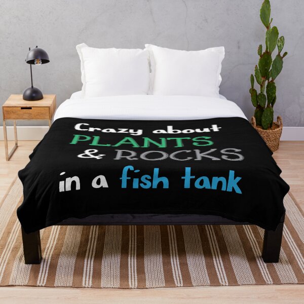 Artikelvorschau, Verrückt nach Pflanzen und Felsen in einem Aquarium - Aquascaping Quotes entworfen und verkauft von LookFrog.