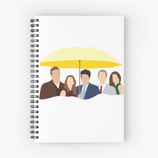Item preview, How I Met Your Mother Cast Outline designed and sold by letteringolivia.