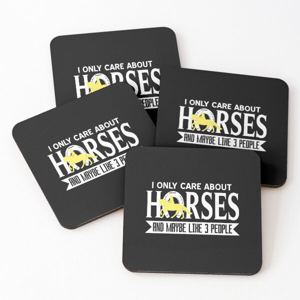 Item preview, I only care about Horses and 3 other People designed and sold by NeXore.