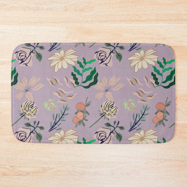 Item preview, Floral pattern seamless muted pastel shades designed and sold by Pattern-ify.
