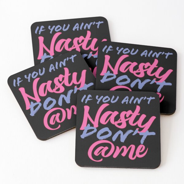 Item preview, If you aint nasty dont at me - Light Purple and Pink designed and sold by LookFrog.