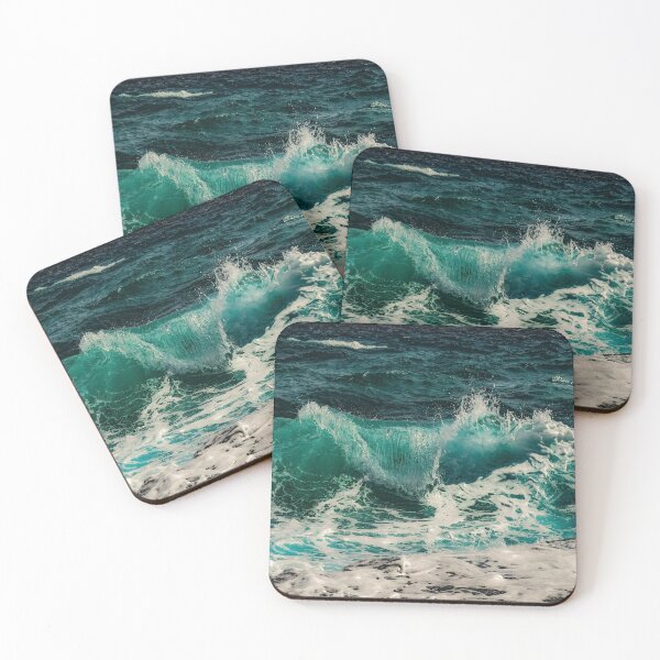 Item preview, ocean blue wave designed and sold by Dear-Ashlin.