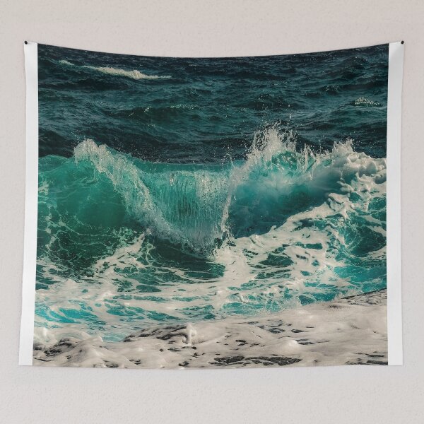 Item preview, ocean blue wave designed and sold by Dear-Ashlin.
