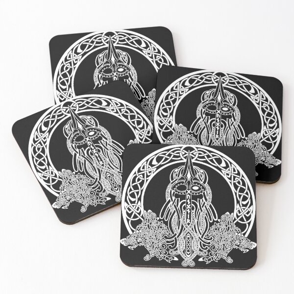 Item preview, Odin, Ravens and Wolves - White designed and sold by MythicComicsArt.