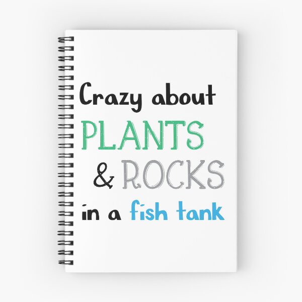 Artikelvorschau, Verrückt nach Pflanzen und Felsen in einem Aquarium - Aquascaping Quotes - Schwarz entworfen und verkauft von LookFrog.