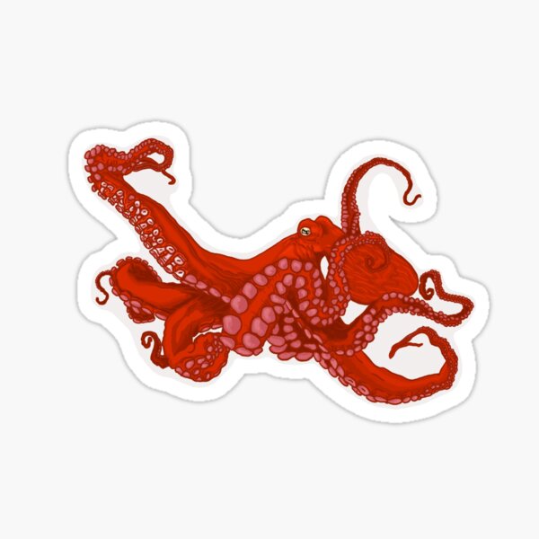 Fanimal Octopus Sticker