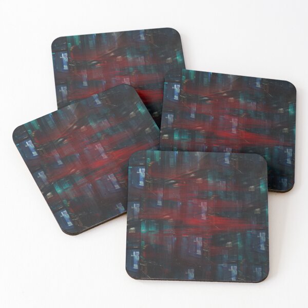 Item preview, Abstract tram painting designed and sold by Clara  Memmoli.