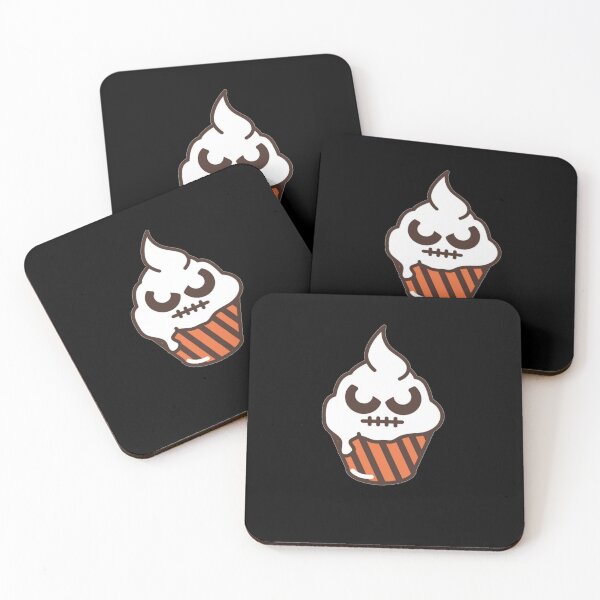 Item preview,   halloween cupcake face design designed and sold by thecakeseries.