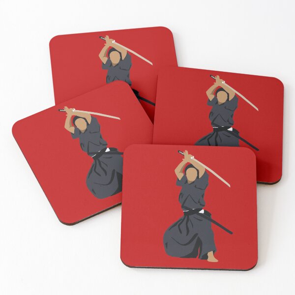 Item preview, Samurai katana pose designed and sold by gruthepidgeon.
