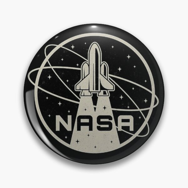 Musgrave Voss Runco Henricks PIN enamel vtg NASA Space Shuttle STS-44 
