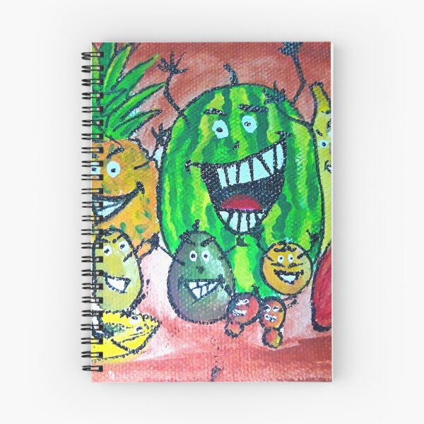Item preview, Happy Tropical Fruits..  designed and sold by DLyonzArt.