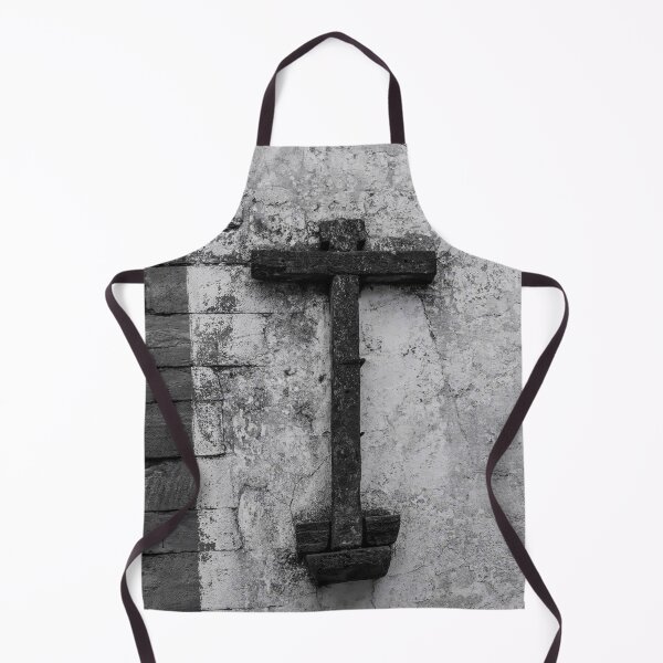 Item preview, Stone cross on a grey wall in Monsaraz, Portugal designed and sold by SandraC-Duarte.