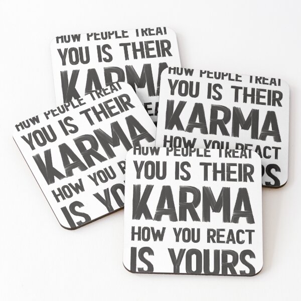 Item preview, Karma quotes, wisdom words designed and sold by paulo silveira.