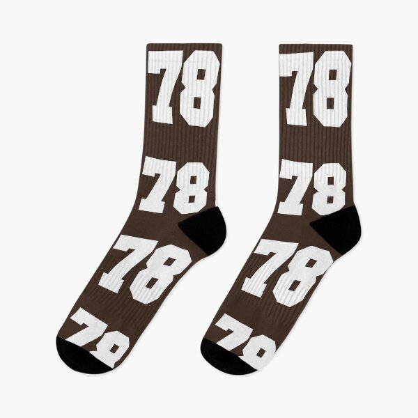 Item preview, 78 Number Cleveland Sports Seventy-Eight Brown Jersey designed and sold by HelloFromAja.