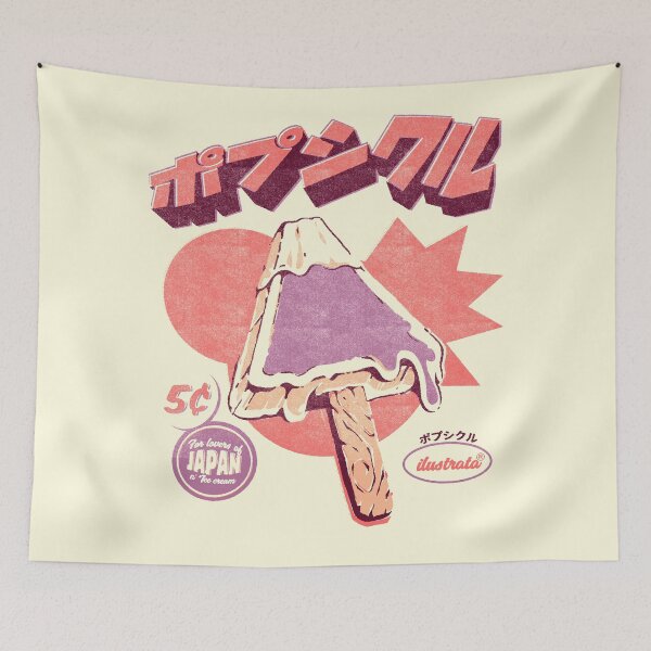 Item preview, Fuji Ice Pop designed and sold by Ilustrata®.