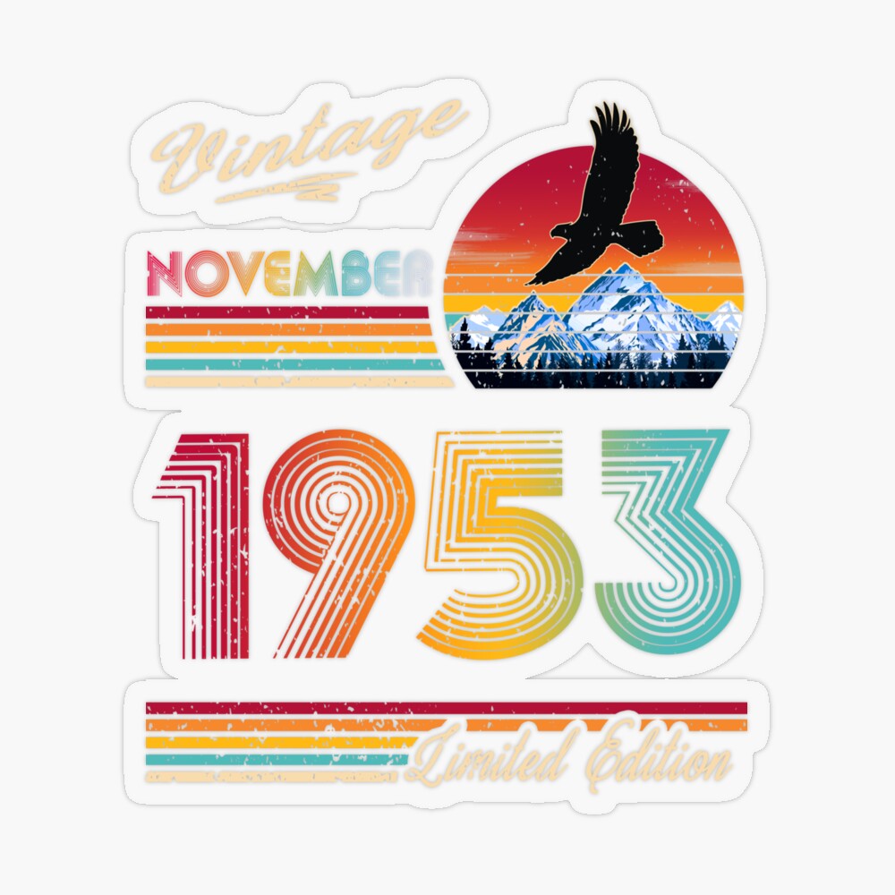 November 1953 Birthday
