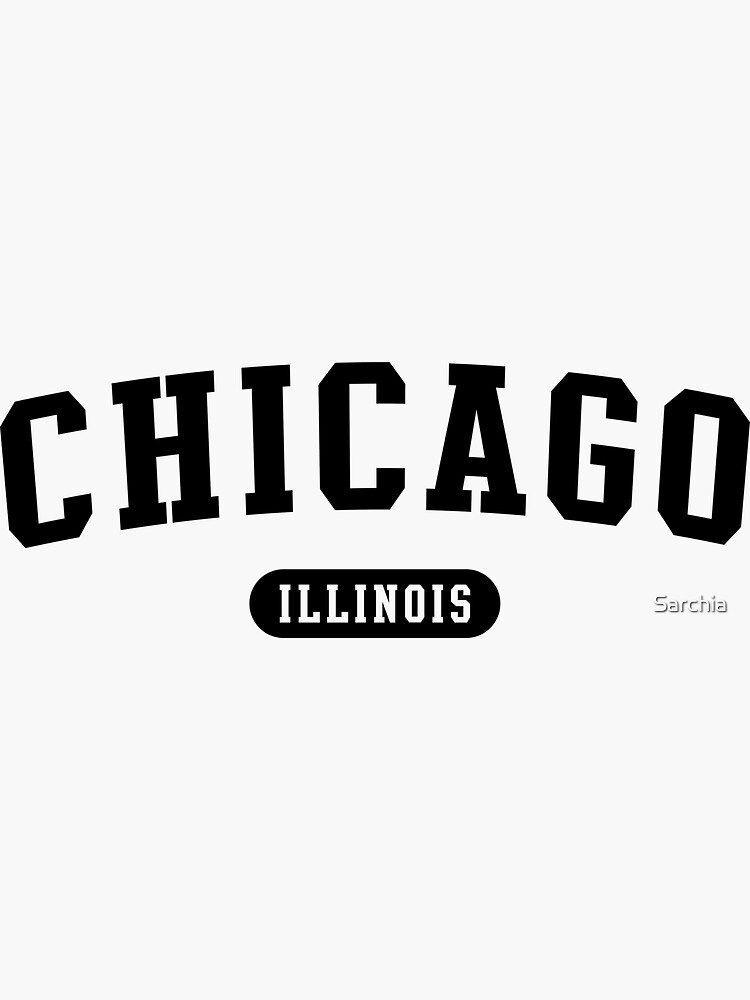  Illinois State Retro Vintage Distressed Chicago Long